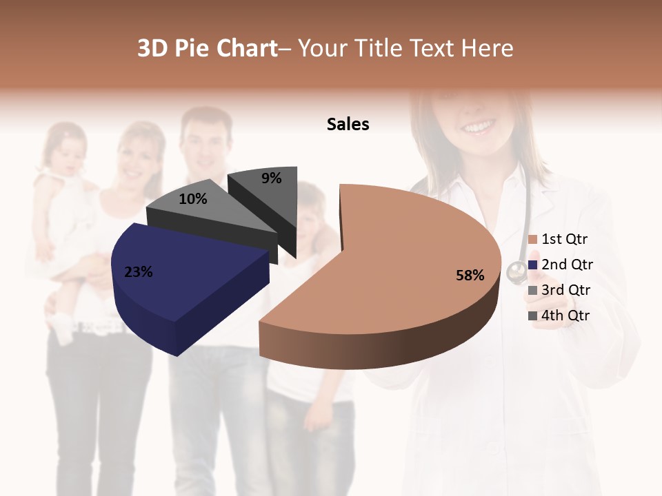 Daughter Happy Business PowerPoint Template
