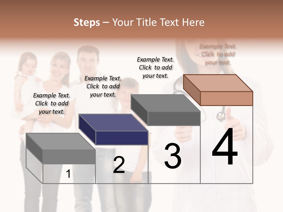 Daughter Happy Business PowerPoint Template
