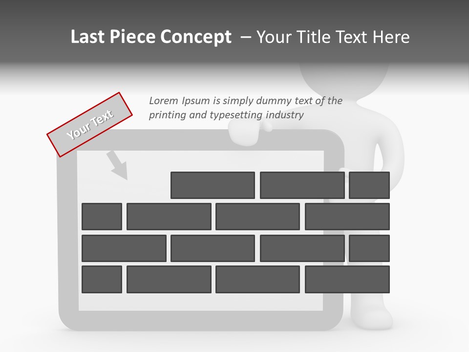 Sign Blank Mobile PowerPoint Template
