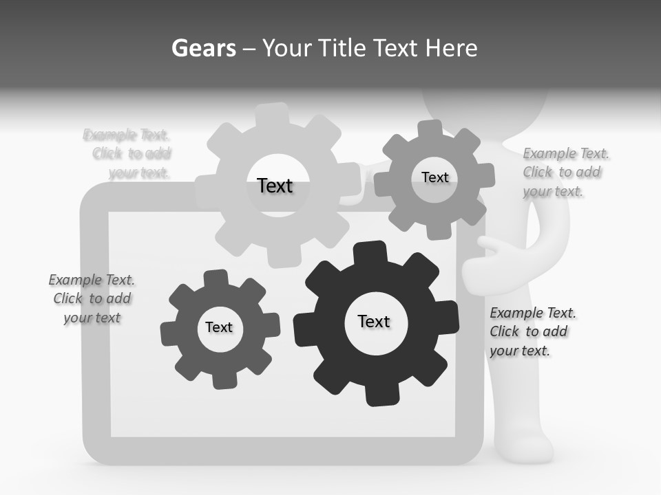 Sign Blank Mobile PowerPoint Template