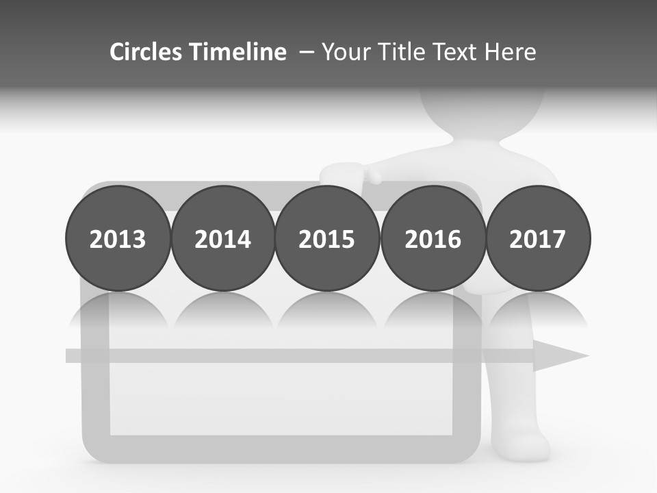 Sign Blank Mobile PowerPoint Template