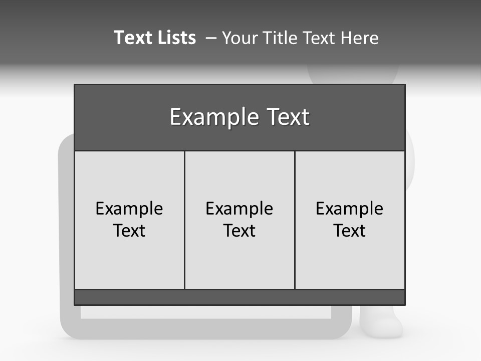 Sign Blank Mobile PowerPoint Template