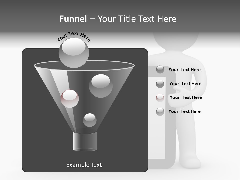 Sign Blank Mobile PowerPoint Template