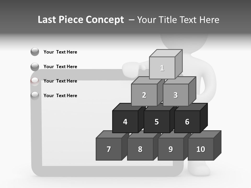 Sign Blank Mobile PowerPoint Template