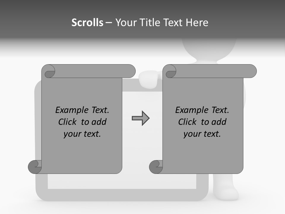 Sign Blank Mobile PowerPoint Template