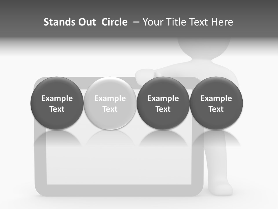 Sign Blank Mobile PowerPoint Template