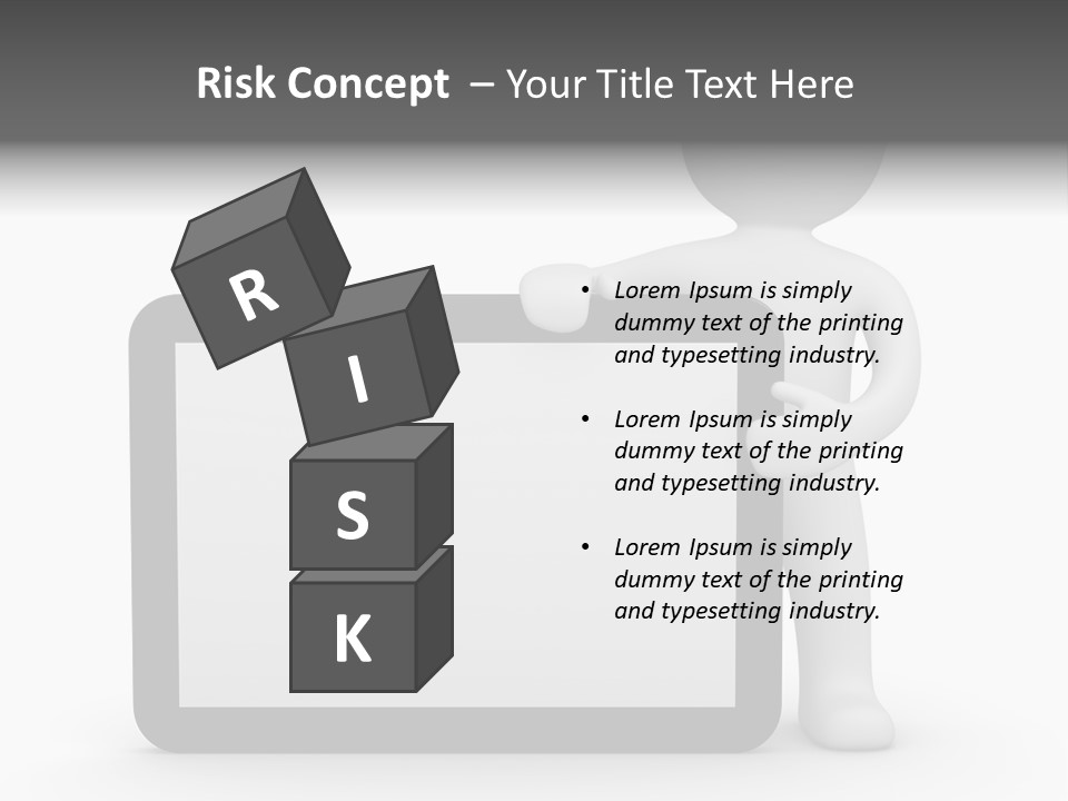 Sign Blank Mobile PowerPoint Template