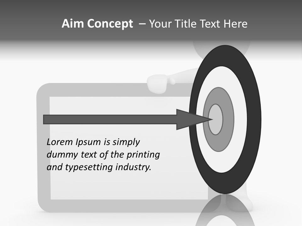 Sign Blank Mobile PowerPoint Template