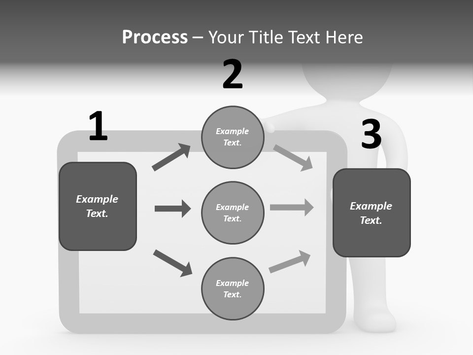 Sign Blank Mobile PowerPoint Template