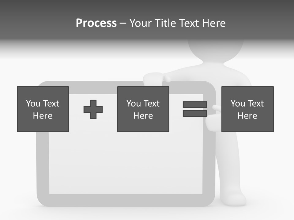 Sign Blank Mobile PowerPoint Template