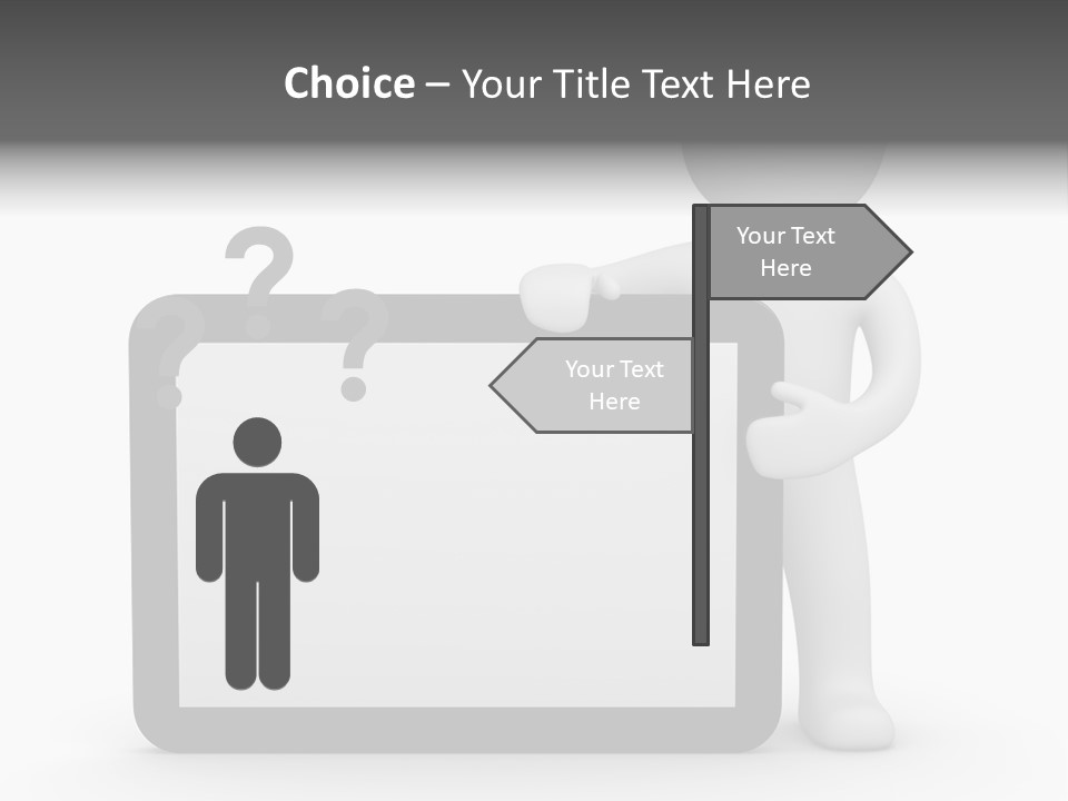 Sign Blank Mobile PowerPoint Template
