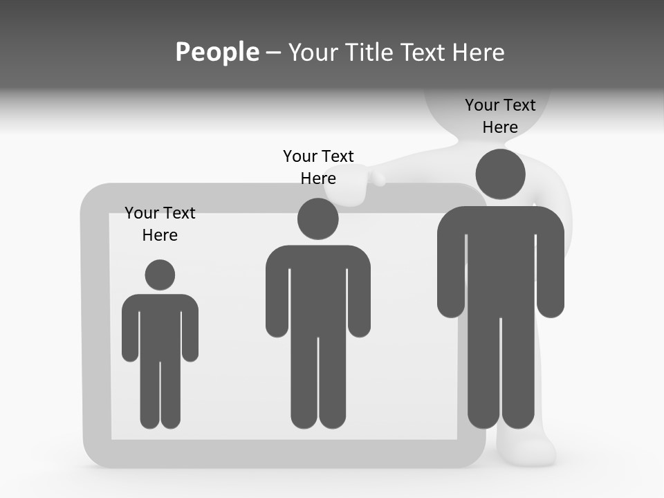 Sign Blank Mobile PowerPoint Template
