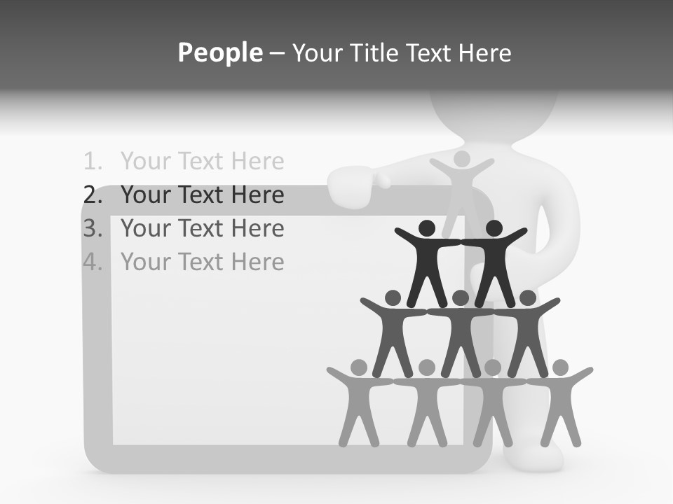 Sign Blank Mobile PowerPoint Template