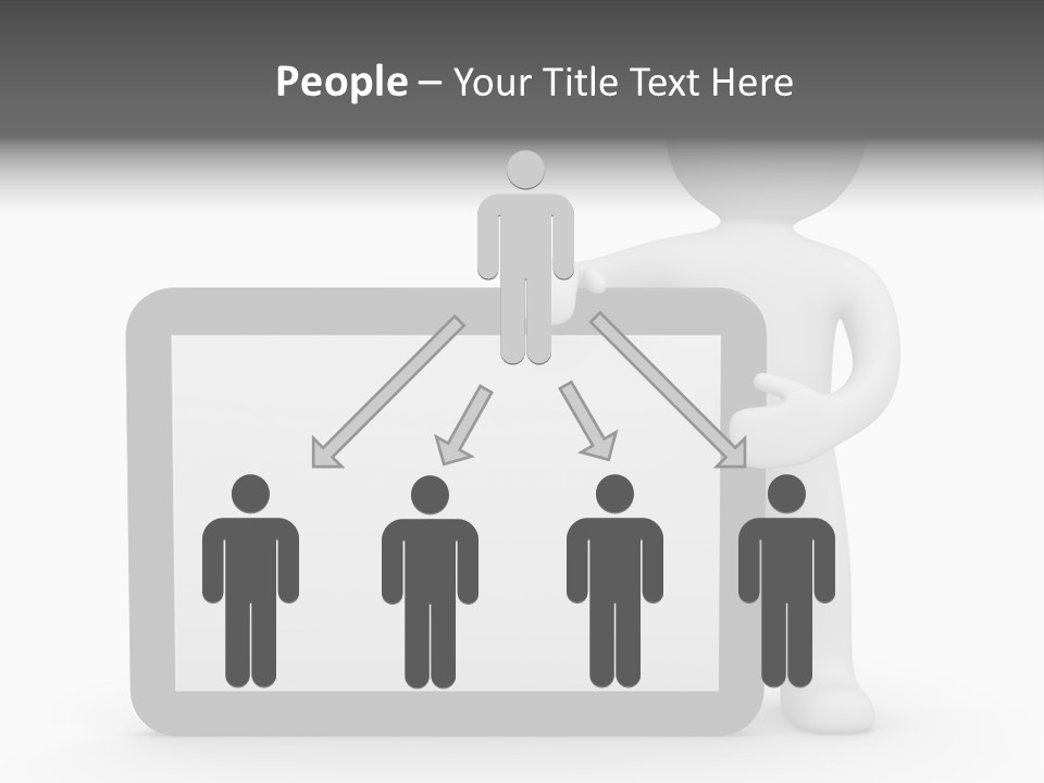Sign Blank Mobile PowerPoint Template