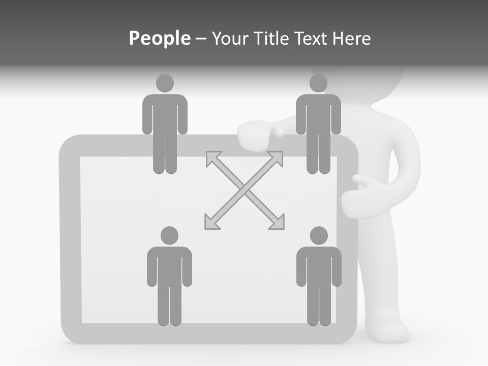 Sign Blank Mobile PowerPoint Template