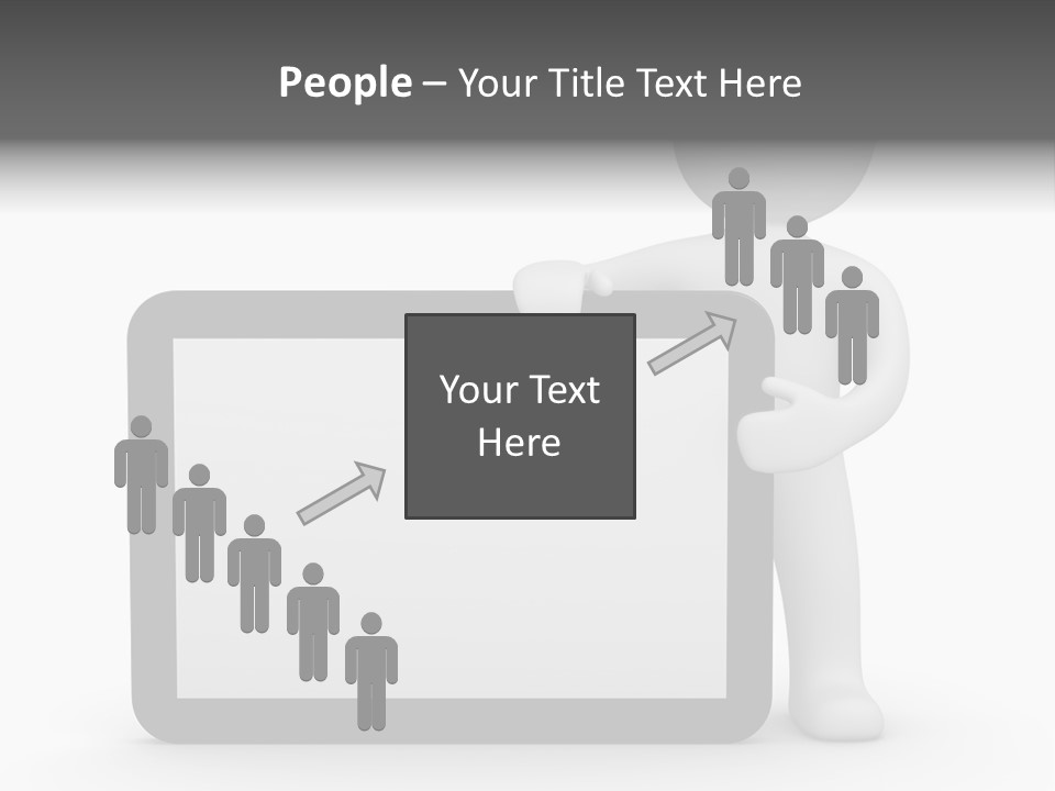 Sign Blank Mobile PowerPoint Template