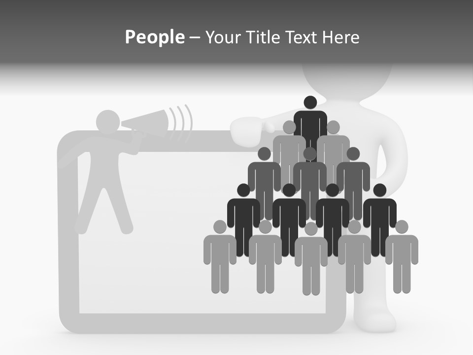 Sign Blank Mobile PowerPoint Template