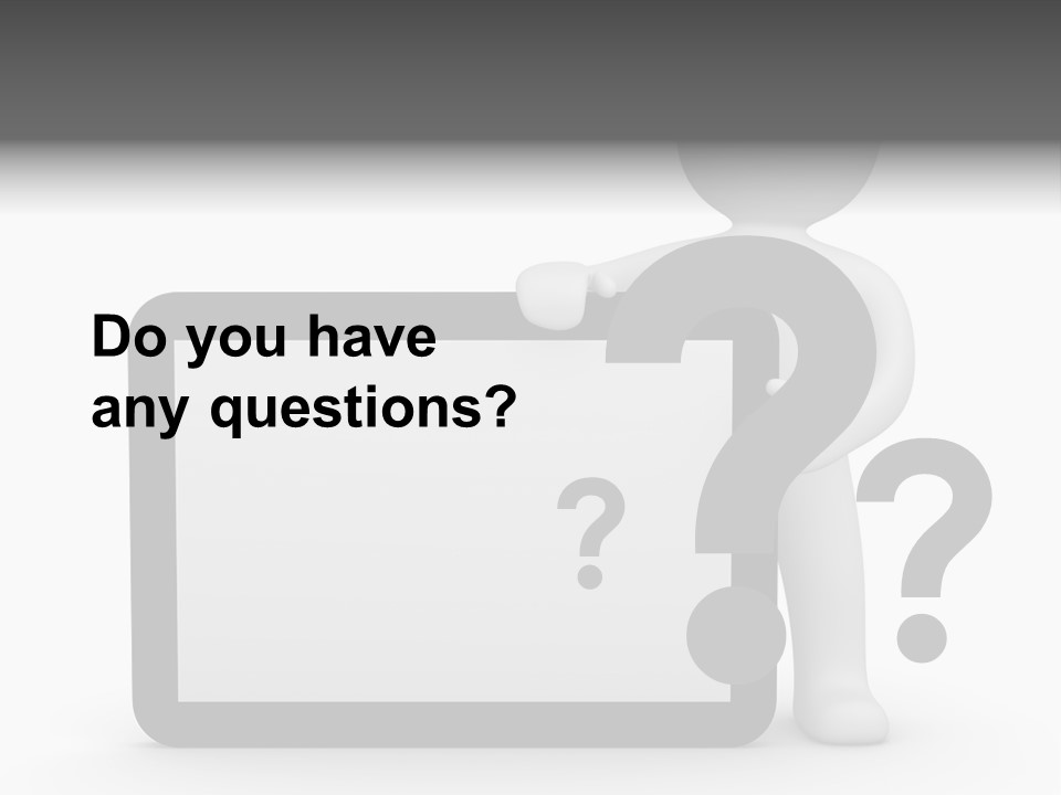 Sign Blank Mobile PowerPoint Template