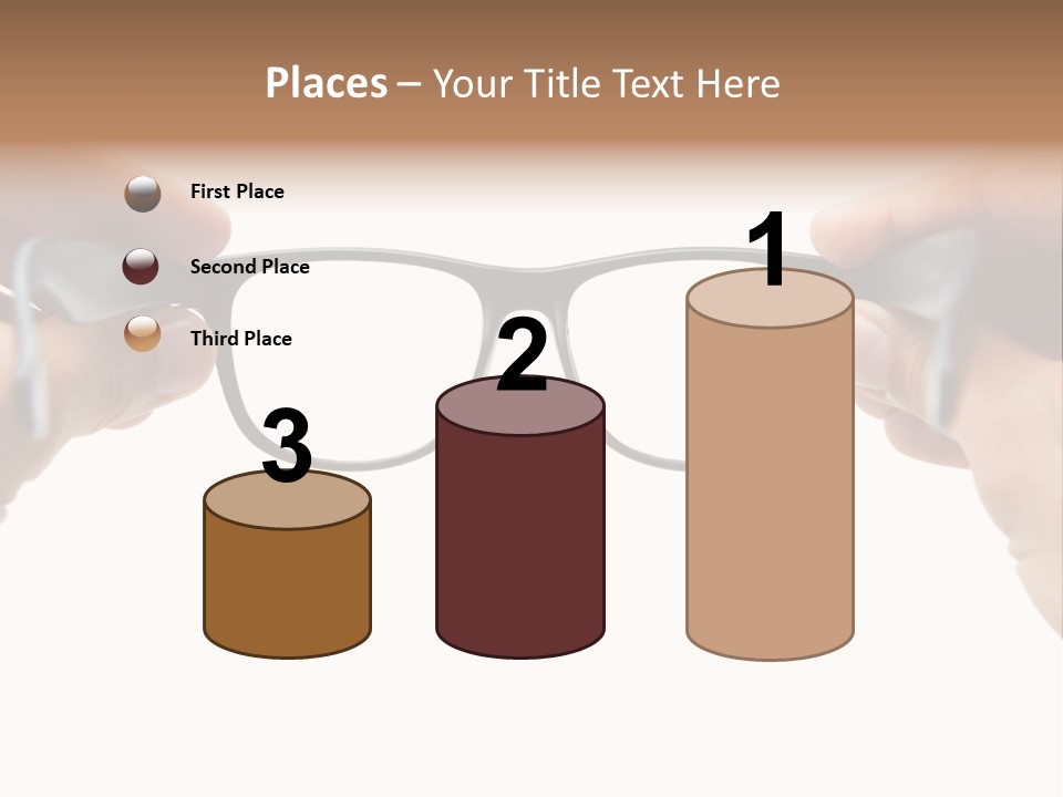 Eyesight See Finger PowerPoint Template