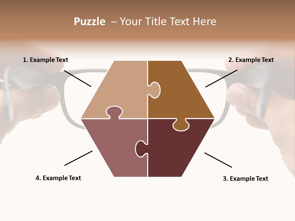 Eyesight See Finger PowerPoint Template