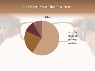 Eyesight See Finger PowerPoint Template