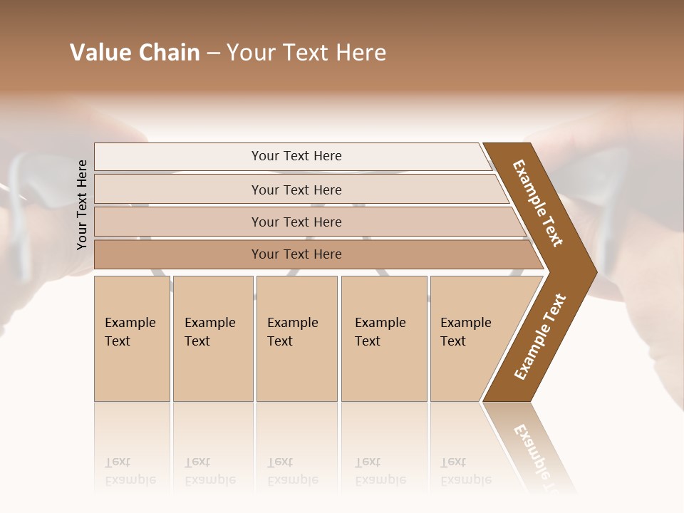 Eyesight See Finger PowerPoint Template