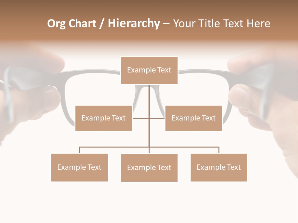 Eyesight See Finger PowerPoint Template