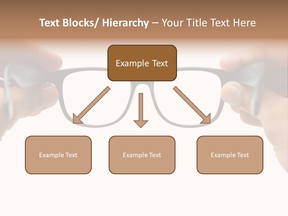 Eyesight See Finger PowerPoint Template