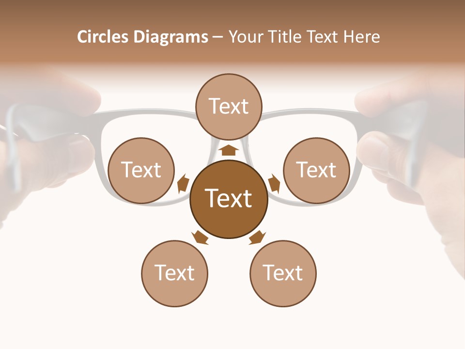 Eyesight See Finger PowerPoint Template
