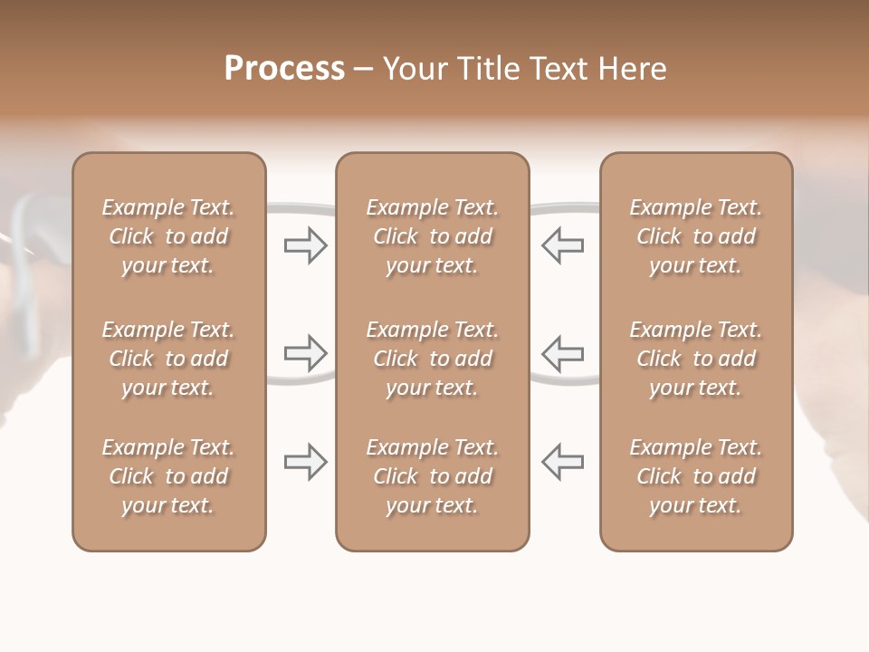 Eyesight See Finger PowerPoint Template