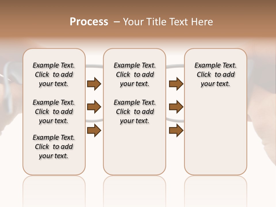 Eyesight See Finger PowerPoint Template