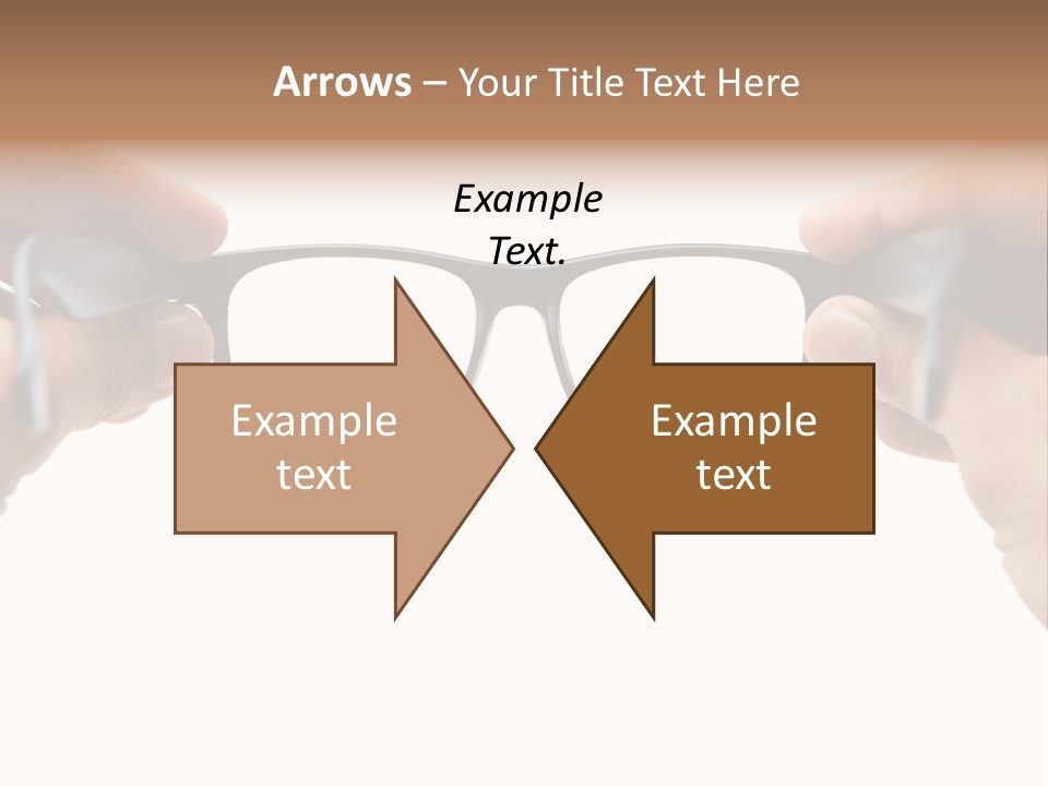 Eyesight See Finger PowerPoint Template
