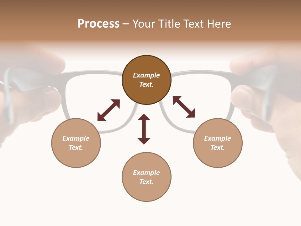 Eyesight See Finger PowerPoint Template