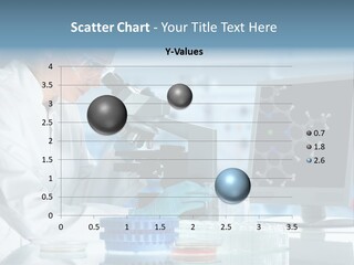 Molecule Structure Model PowerPoint Template