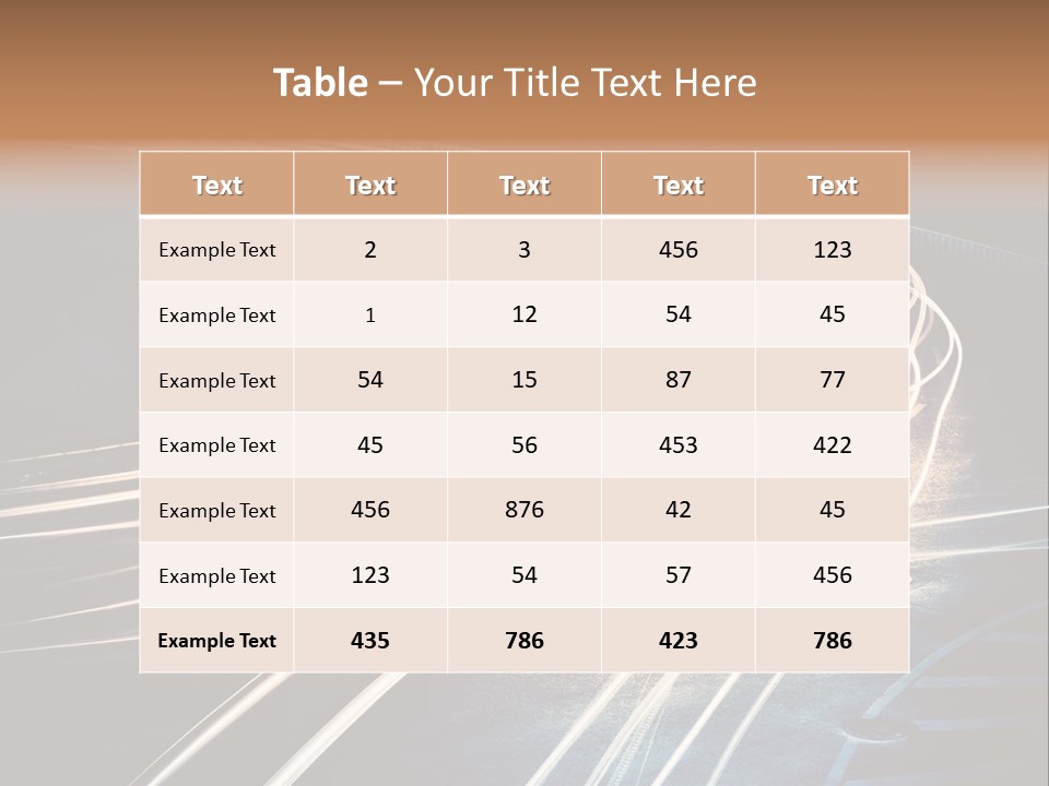Night Glow Automobile PowerPoint Template