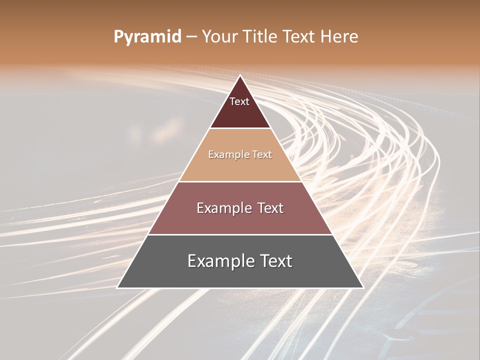 Night Glow Automobile PowerPoint Template