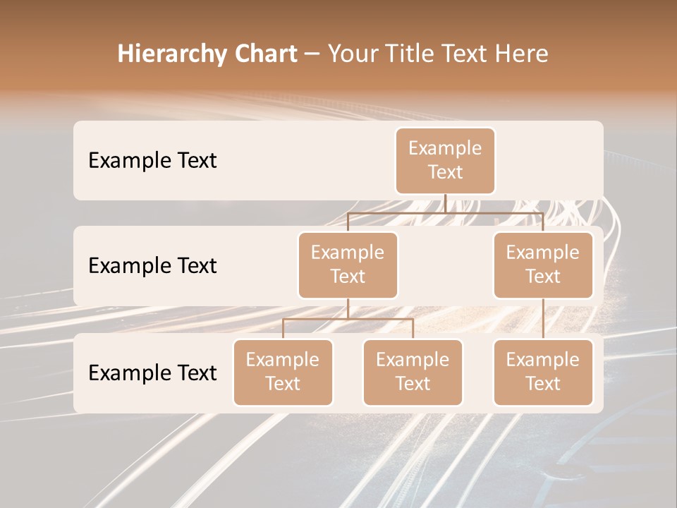 Night Glow Automobile PowerPoint Template