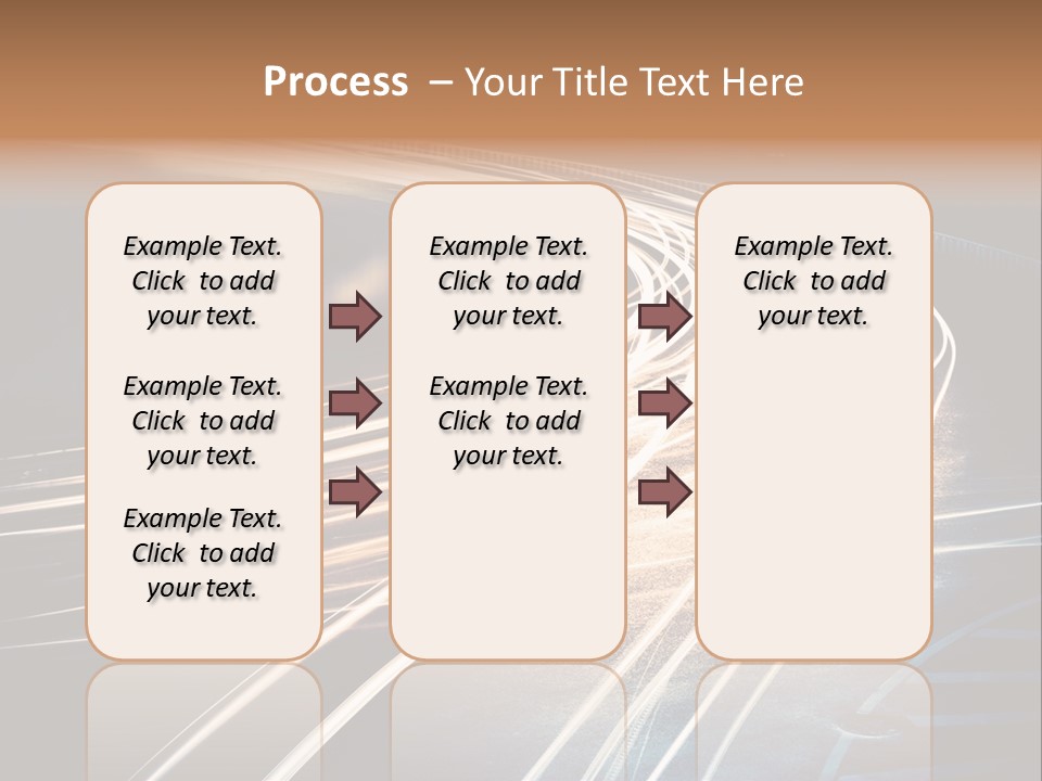 Night Glow Automobile PowerPoint Template
