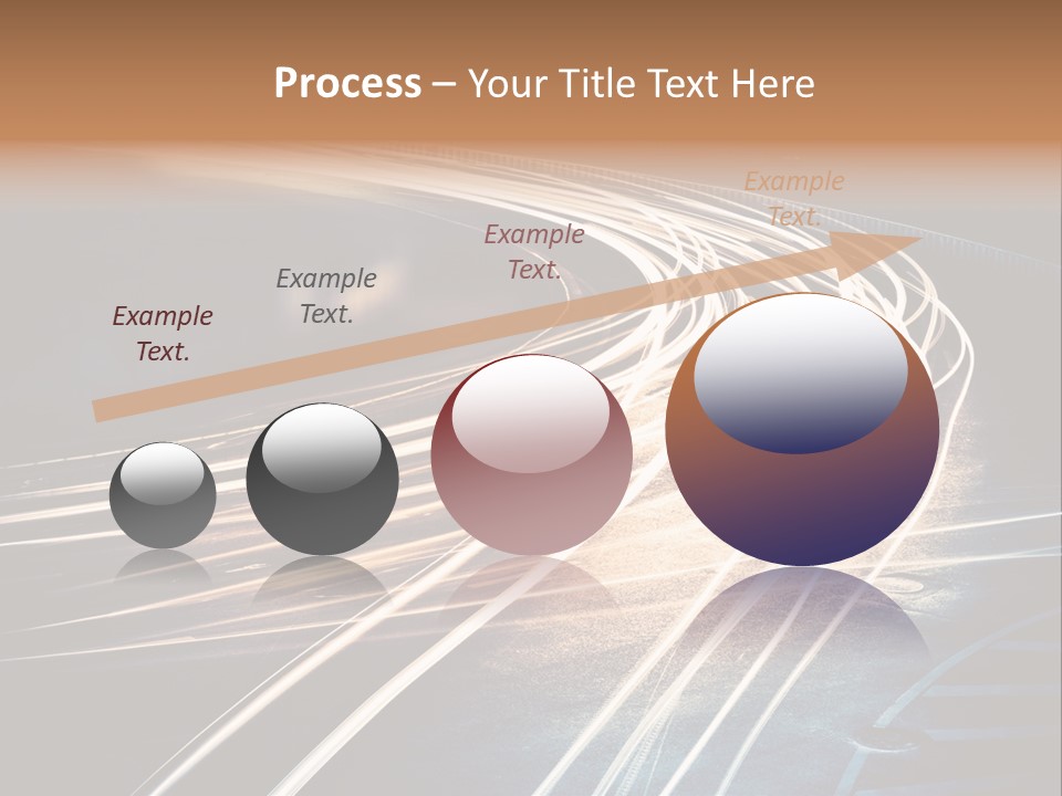 Night Glow Automobile PowerPoint Template