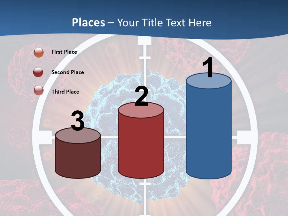 Medicine Killing Cancer Abnormal Cells PowerPoint Template