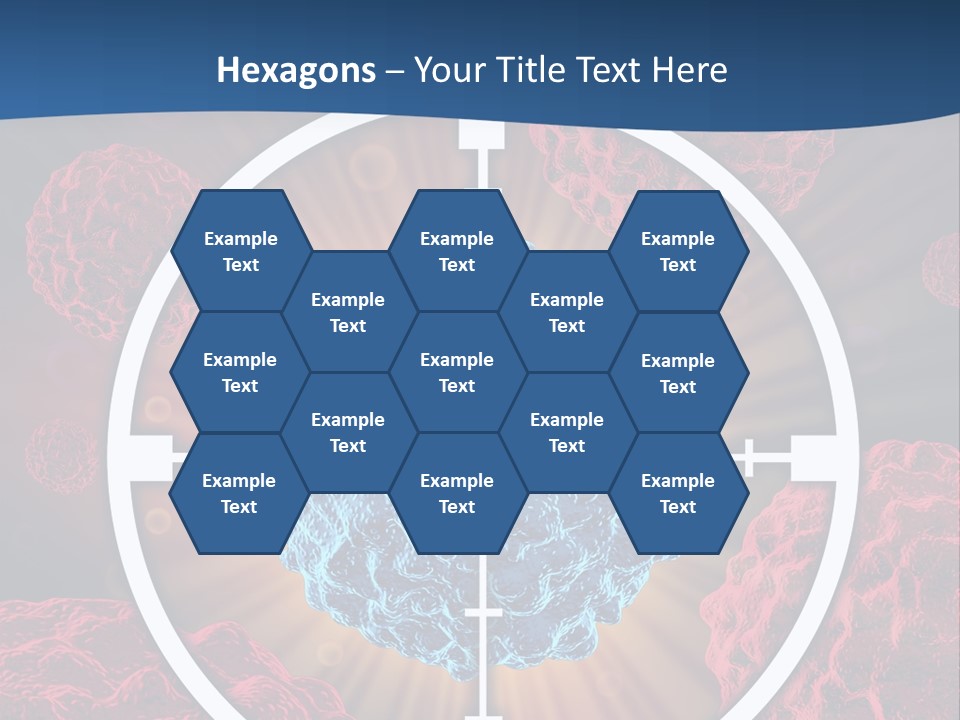 Medicine Killing Cancer Abnormal Cells PowerPoint Template