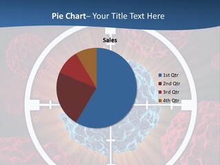 Medicine Killing Cancer Abnormal Cells PowerPoint Template