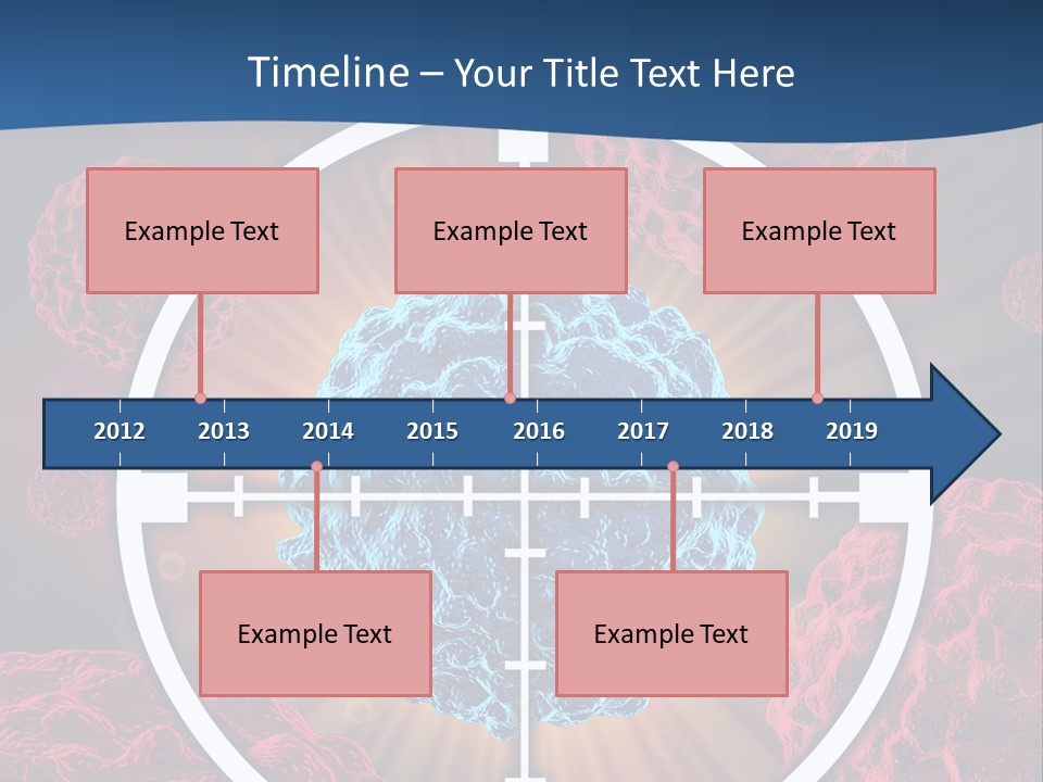 Medicine Killing Cancer Abnormal Cells PowerPoint Template