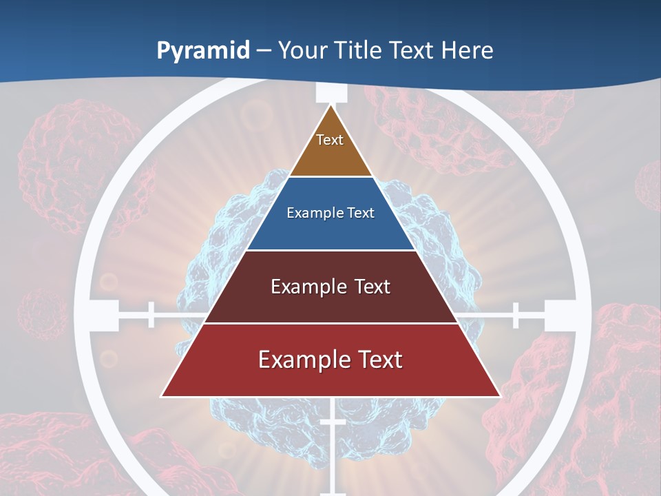 Medicine Killing Cancer Abnormal Cells PowerPoint Template