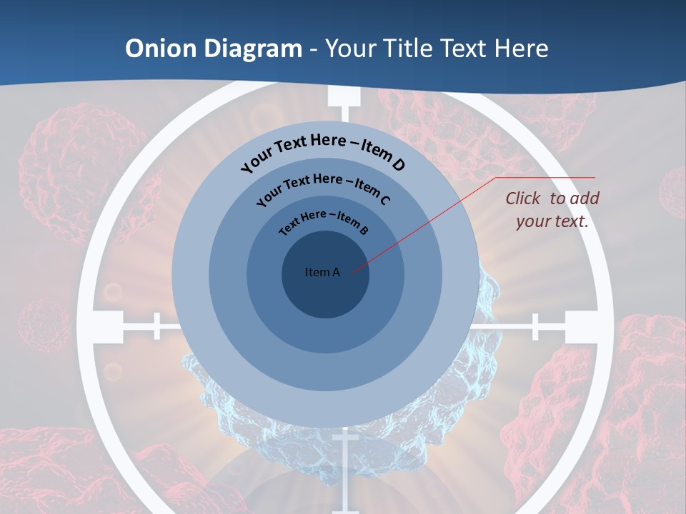 Medicine Killing Cancer Abnormal Cells PowerPoint Template