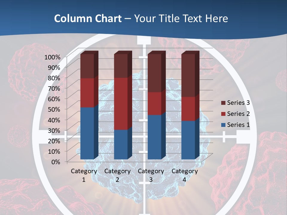 Medicine Killing Cancer Abnormal Cells PowerPoint Template