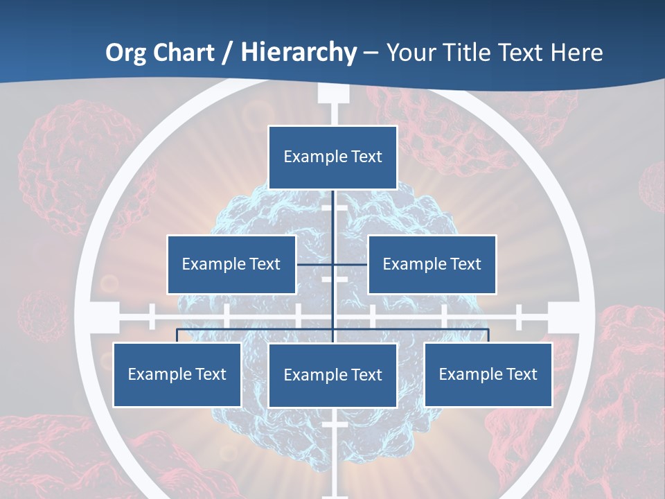 Medicine Killing Cancer Abnormal Cells PowerPoint Template