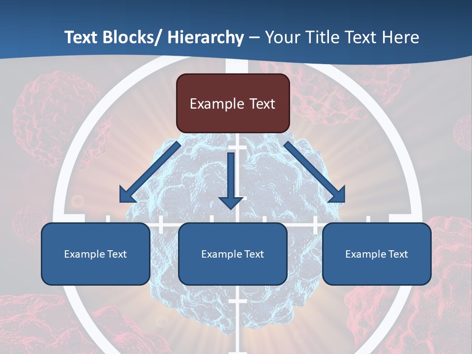 Medicine Killing Cancer Abnormal Cells PowerPoint Template
