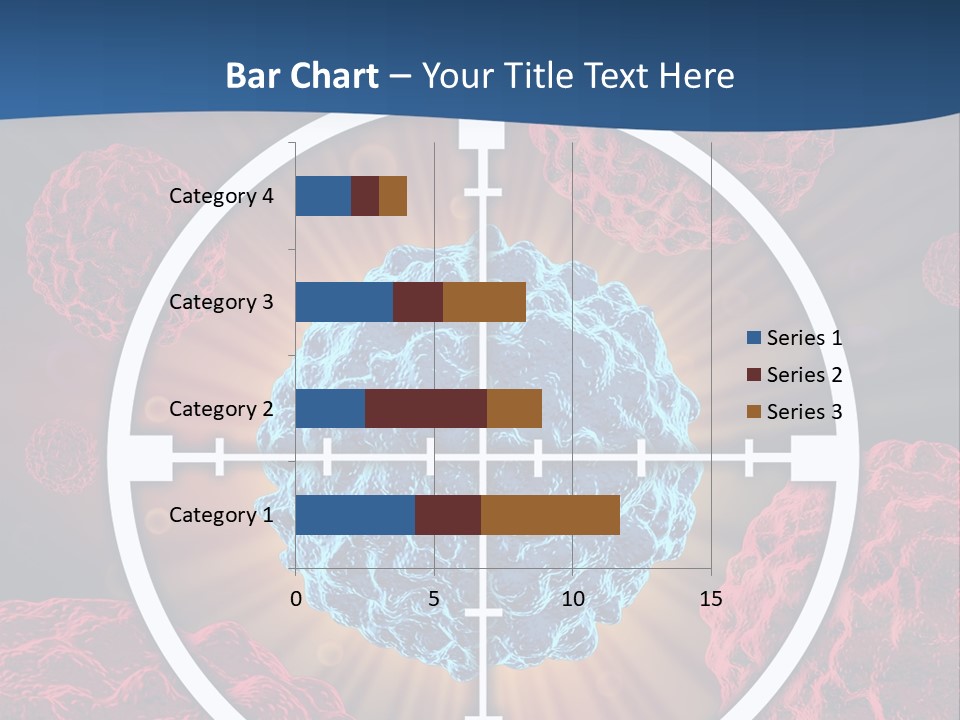 Medicine Killing Cancer Abnormal Cells PowerPoint Template