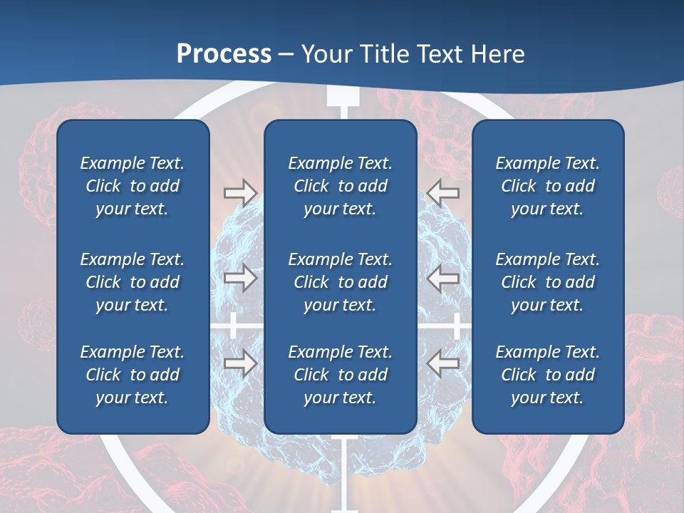 Medicine Killing Cancer Abnormal Cells PowerPoint Template